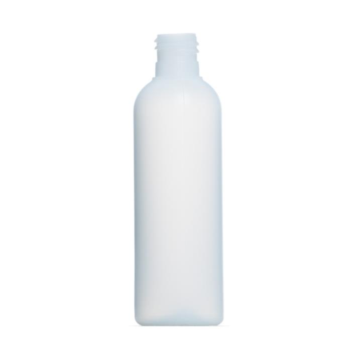 500ml Natural HDPE Tall Boston Round Bottle, 24/410